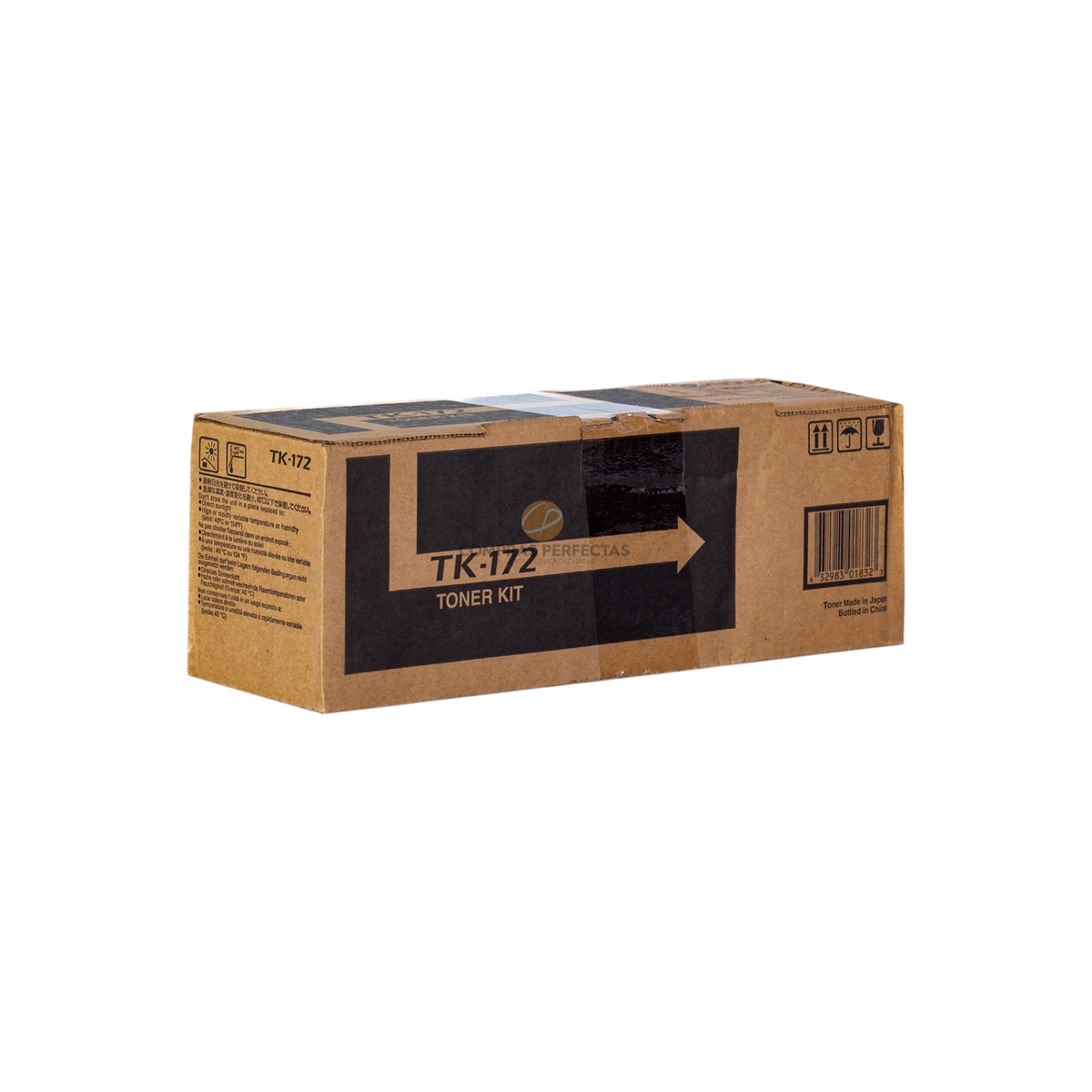 Caja de cartucho de tóner negro original Kyocera TK-172 de Compras Perfectas para impresoras láser monocromáticas