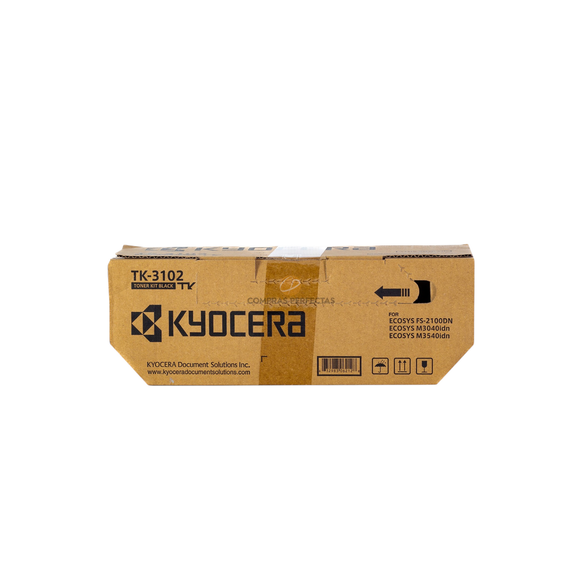 Cartucho de tóner negro original Kyocera TK-3102 de Compras Perfectas para impresoras láser ECOSYS