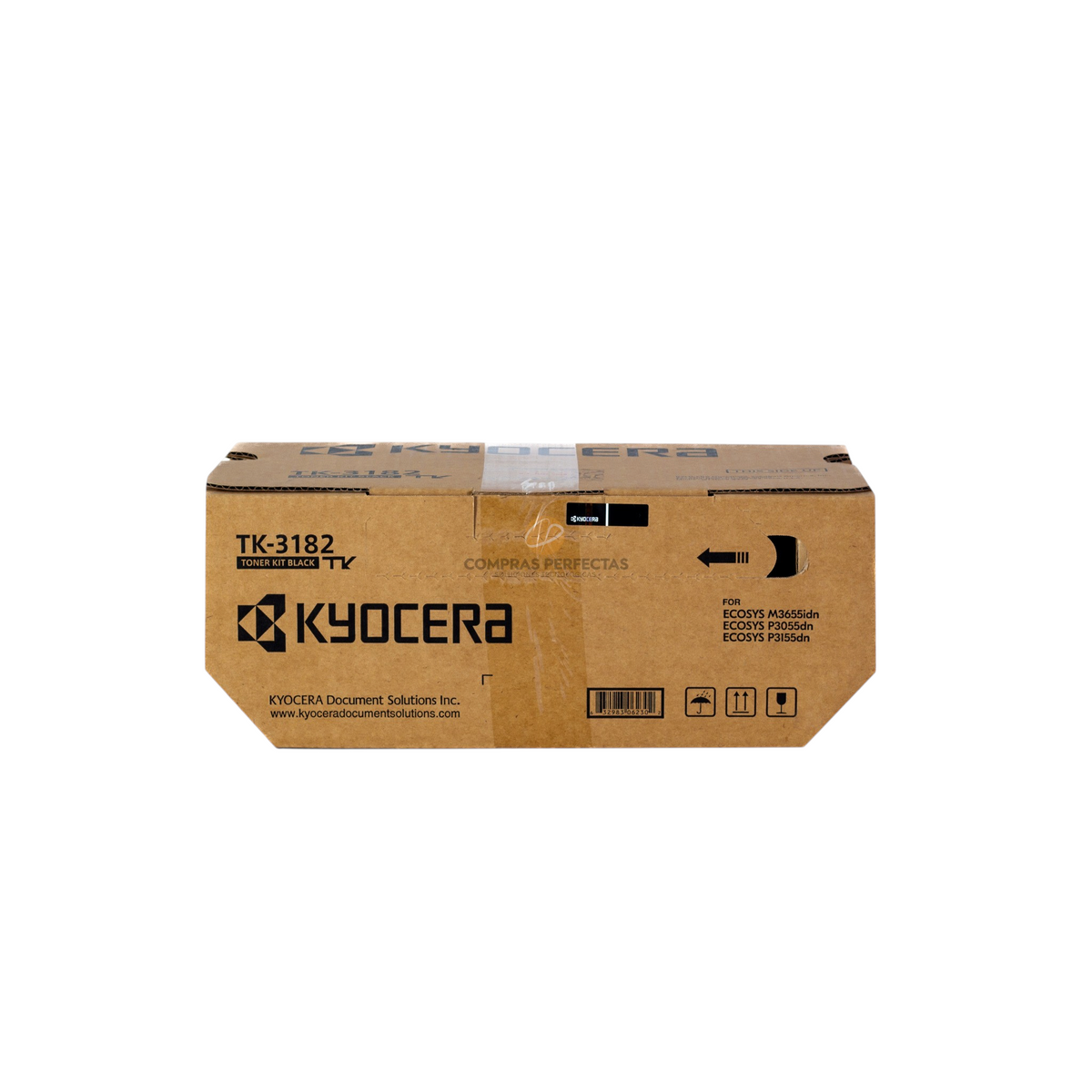 Cartucho de tóner negro original Kyocera TK-3182 de Compras Perfectas para impresoras láser ECOSYS