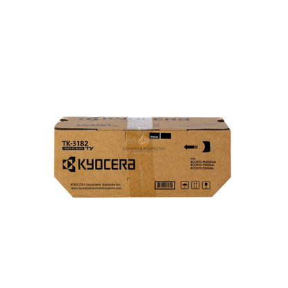 Cartucho de tóner negro original Kyocera TK-3182 de Compras Perfectas para impresoras láser ECOSYS