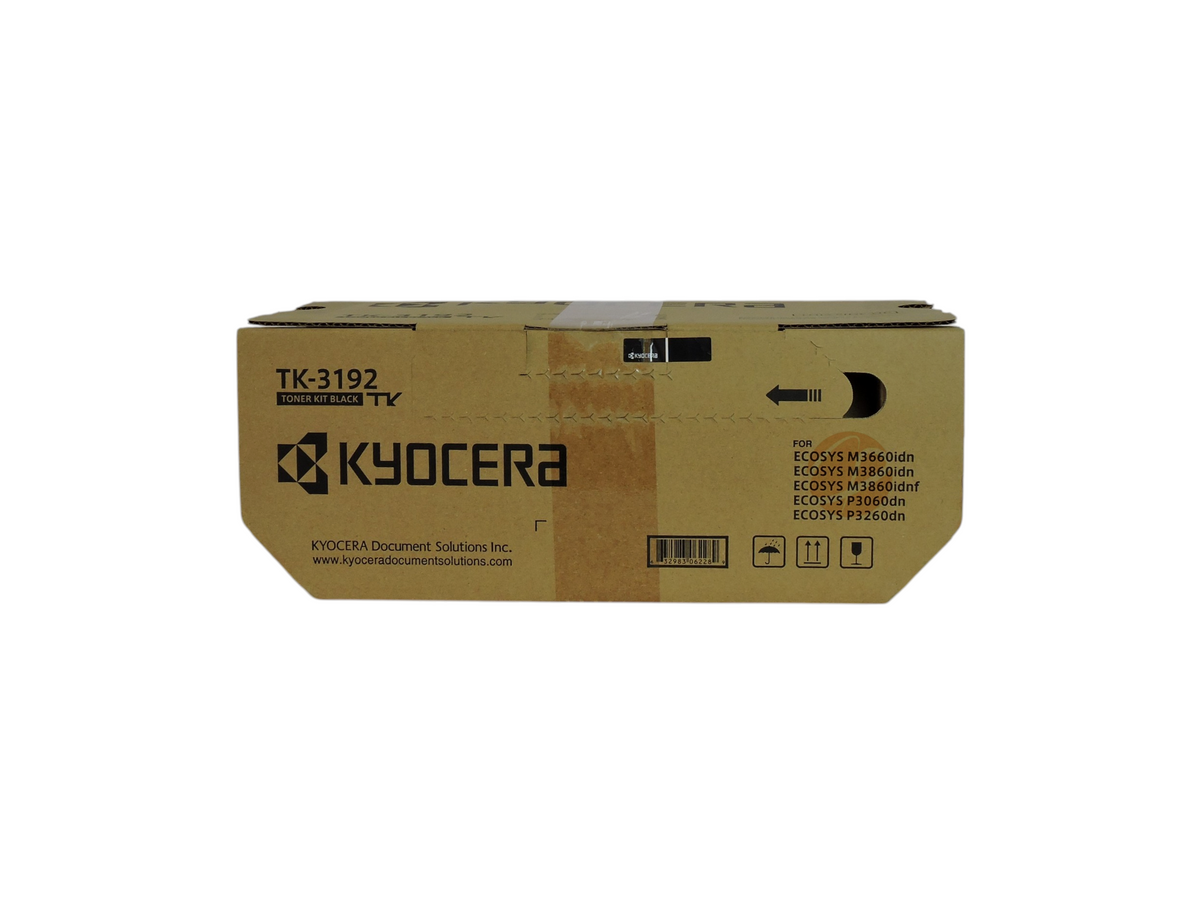 Cartucho de tóner negro original Kyocera TK-3192 de Compras Perfectas para impresoras láser monocromáticas ECOSYS