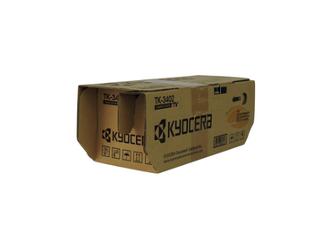 Cartucho de tóner negro original Kyocera TK-3402 en su caja de cartón de Compras Perfectas