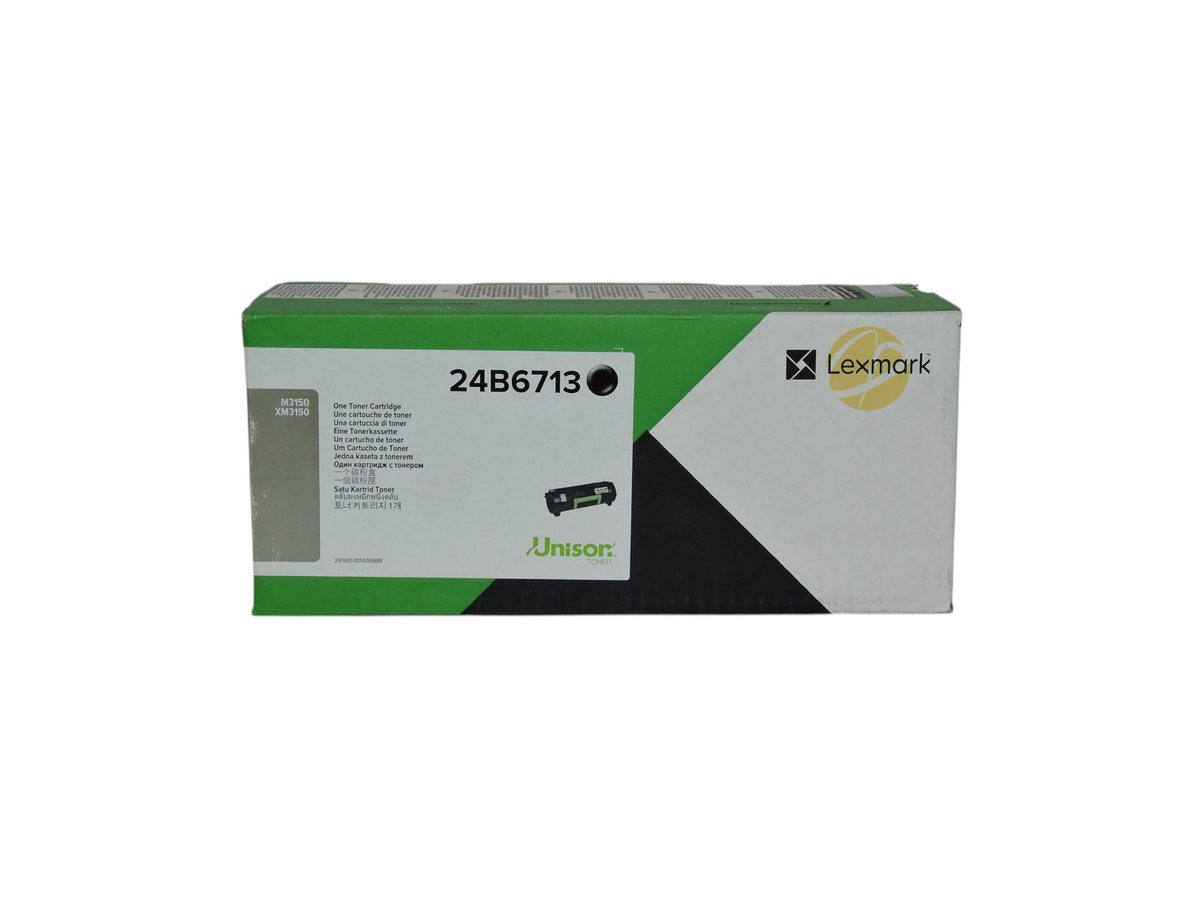 Cartucho de tóner negro original Lexmark 24B6713 para impresoras láser monocromáticas de Compras Perfectas