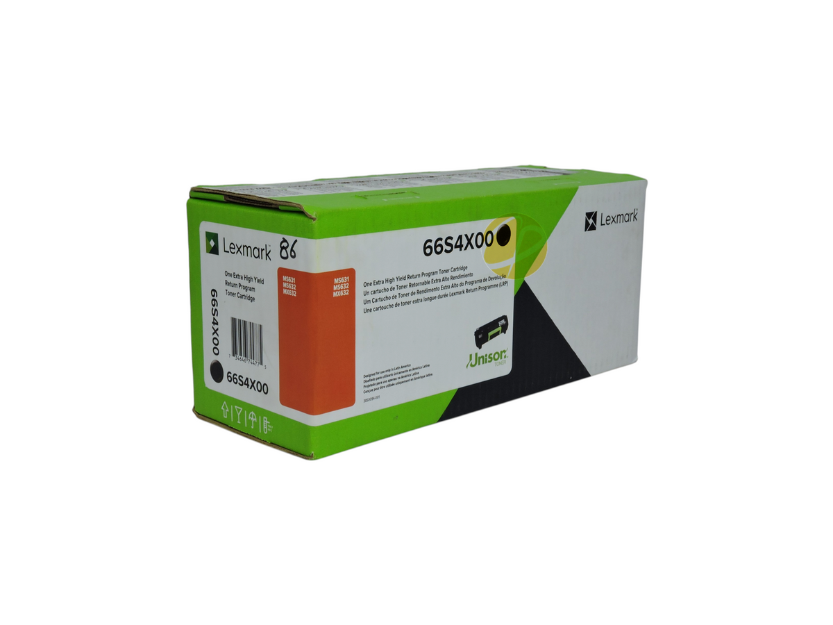 Cartucho de tóner negro Lexmark 66S4X00 de alto rendimiento para impresoras láser de Compras Perfectas
