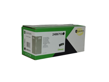 Cartucho de tóner negro original Lexmark 24B6713 para impresoras láser monocromáticas de Compras Perfectas