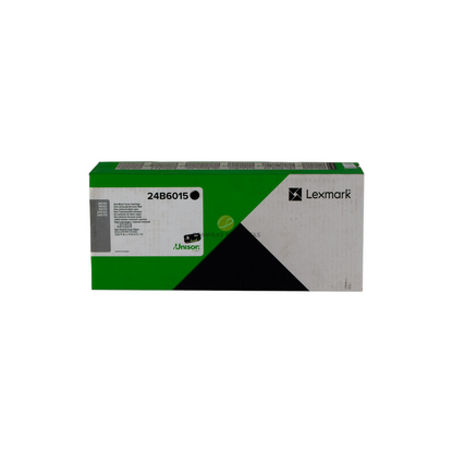 Cartucho de tóner negro original Lexmark 24B6015 para impresoras láser, vendido por Compras Perfectas