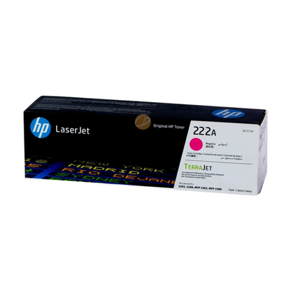 Cartucho de tóner magenta original HP 222A de Compras Perfectas para impresoras LaserJet Pro