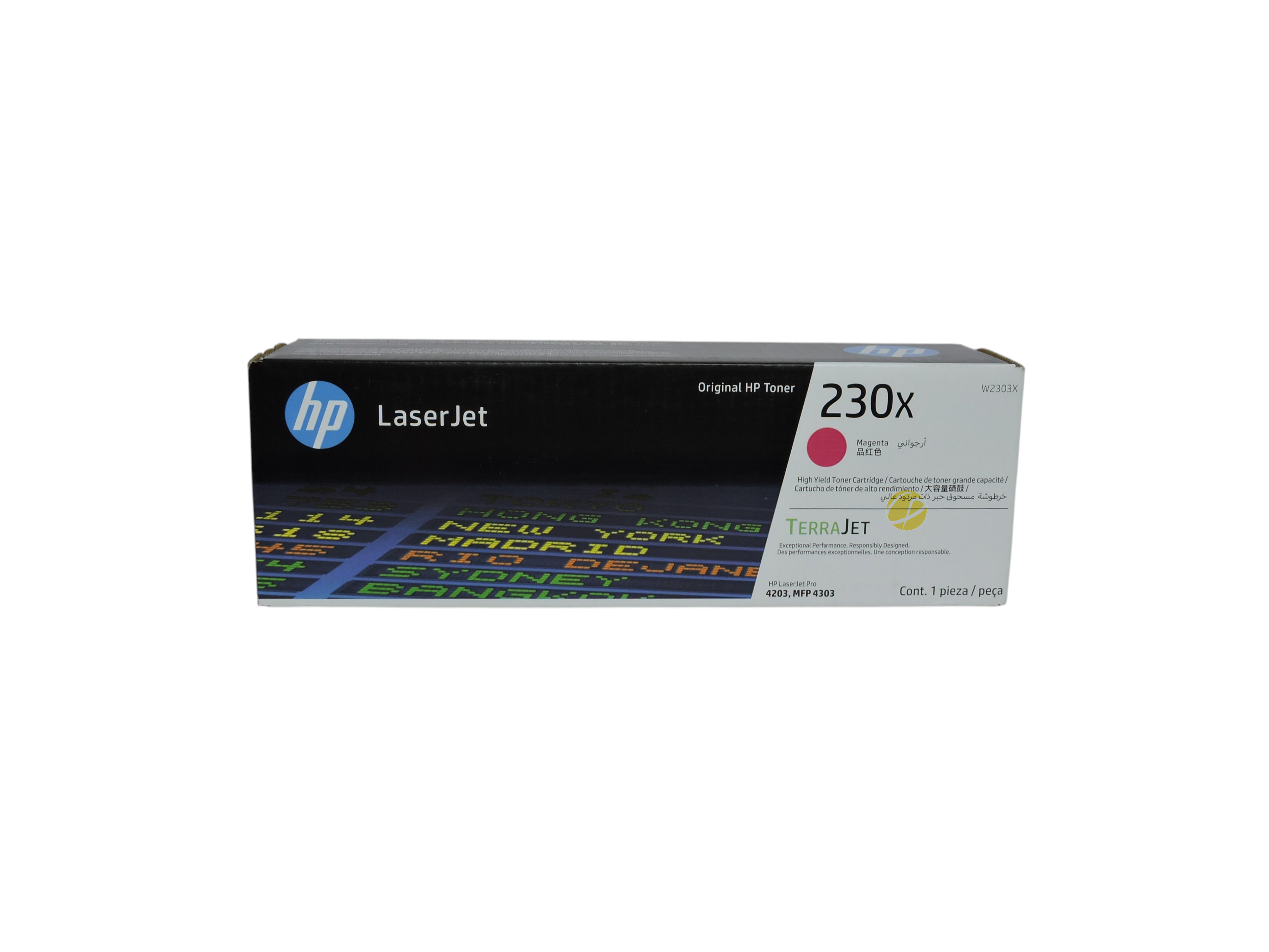 Cartucho de tóner magenta original HP 230X de Compras Perfectas con tecnología TerraJet para impresoras LaserJet