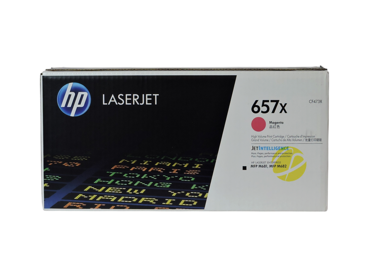 Cartucho de tóner magenta original HP 657X de Compras Perfectas para impresoras LaserJet Enterprise
