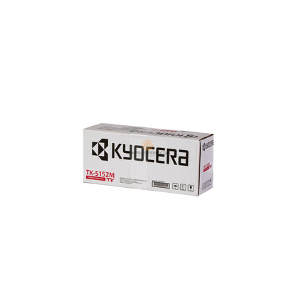 Cartucho de tóner magenta original Kyocera TK-5152M para impresoras láser, disponible en Compras Perfectas