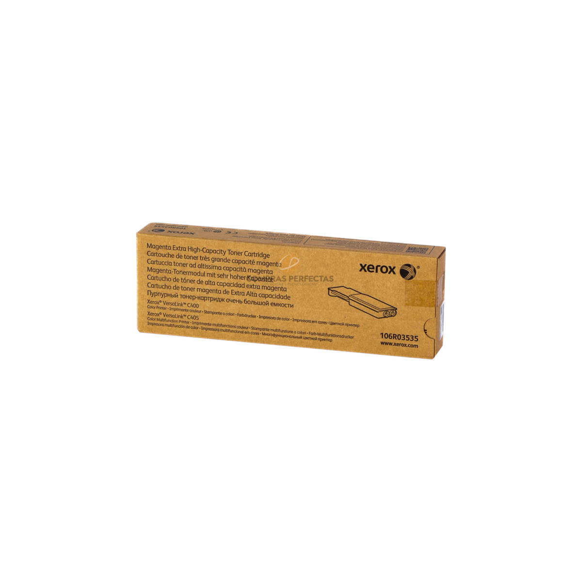 Cartucho de toner magenta original Xerox 106R03535 de alta capacidad para impresoras VersaLink de Compras Perfectas