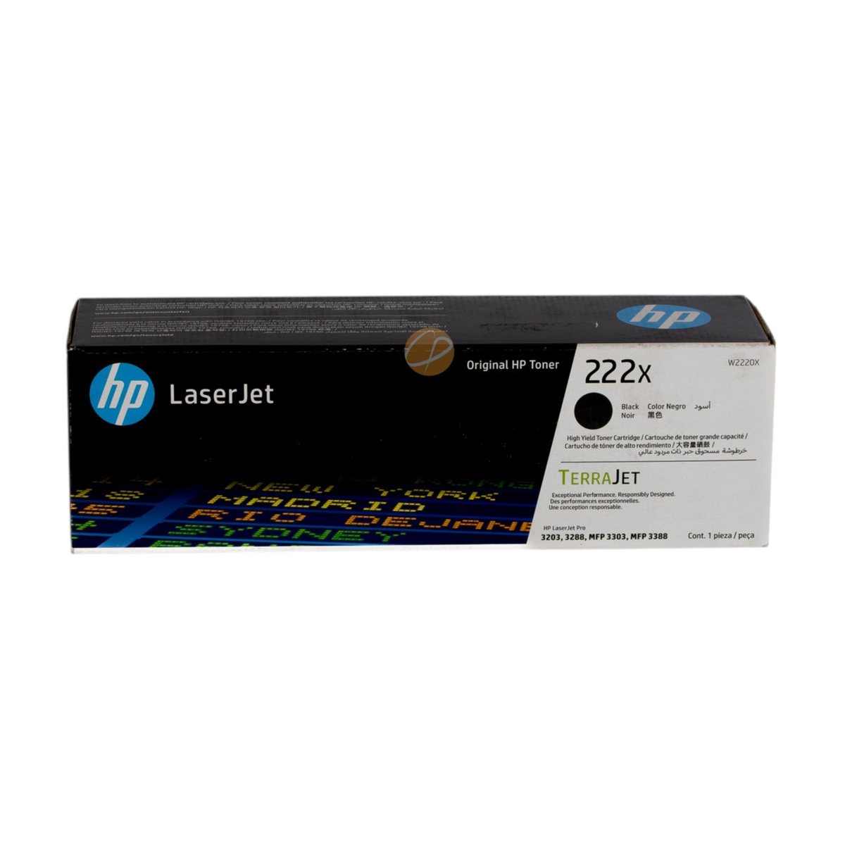 Cartucho de tóner negro original HP 222X de Compras Perfectas para impresoras LaserJet Pro