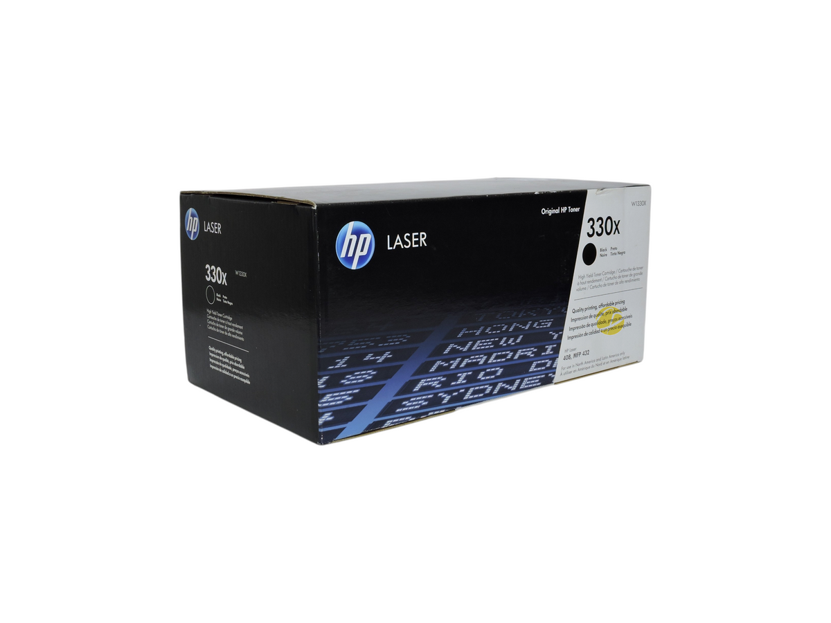 Caja de cartucho de tóner negro original HP 330X de Compras Perfectas para impresoras láser de alto rendimiento