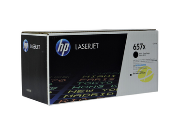 Caja de cartucho de tóner negro original HP 657X CF470X de Compras Perfectas para impresoras LaserJet Enterprise