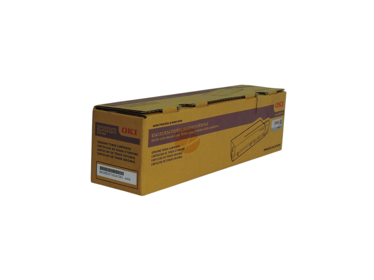 Caja de cartucho de tóner negro original Okidata de Compras Perfectas para impresoras láser monocromáticas