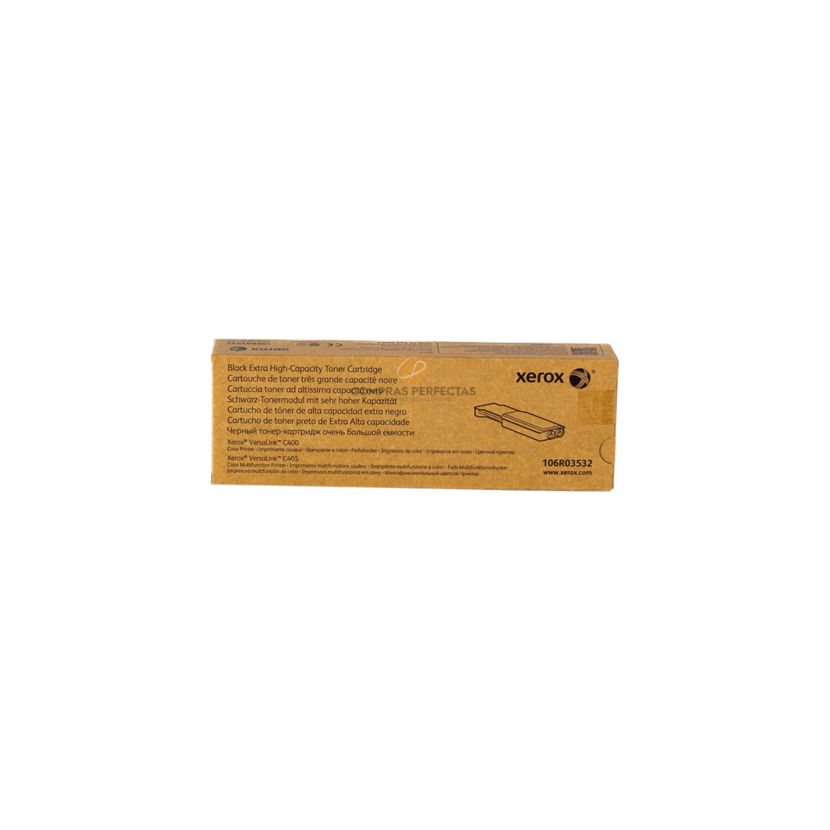 Cartucho de tóner negro original Xerox 106R03532 para impresoras VersaLink C400 y C405 de Compras Perfectas