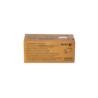 Cartucho de tóner negro original Xerox 106R03858 para impresoras láser de Compras Perfectas