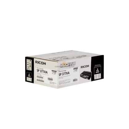 Caja de cartucho de tóner negro original Ricoh SP377XA de Compras Perfectas para impresoras láser monocromáticas