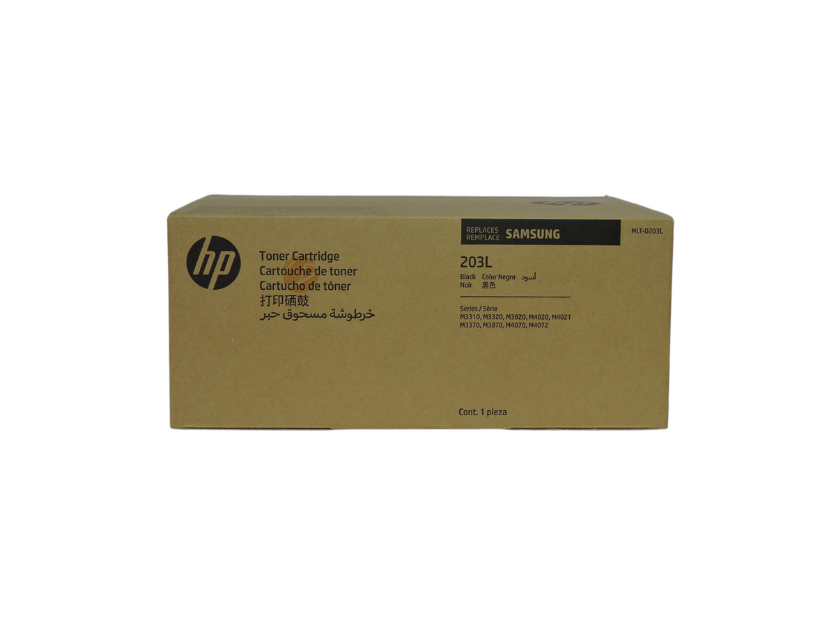 Caja de cartucho de tóner negro original Samsung MLT-D203L de Compras Perfectas para impresoras láser monocromáticas