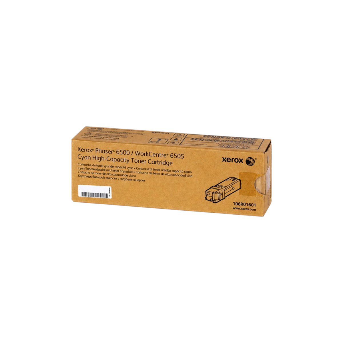 Cartucho de tóner cian original Xerox para impresoras Phaser 6500 y WorkCentre 6505 de Compras Perfectas