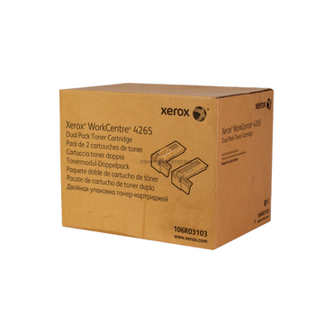 Caja de cartuchos de tóner original Xerox Dual Pack para WorkCentre 4265 de Compras Perfectas