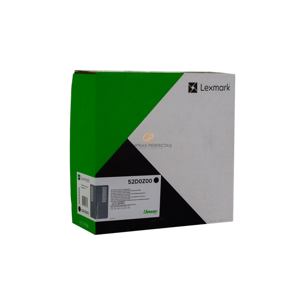 Caja de unidad de imagen original Lexmark 52D0Z00 de Compras Perfectas para impresoras láser de alto rendimiento