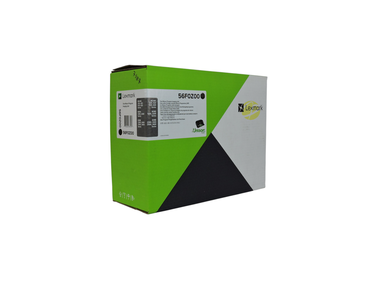 Caja de unidad de imagen original Lexmark 56F0Z00 para impresoras láser monocromáticas de Compras Perfectas