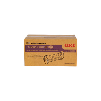 Caja de unidad de imagen negra original Okidata de Compras Perfectas para impresoras láser monocromáticas