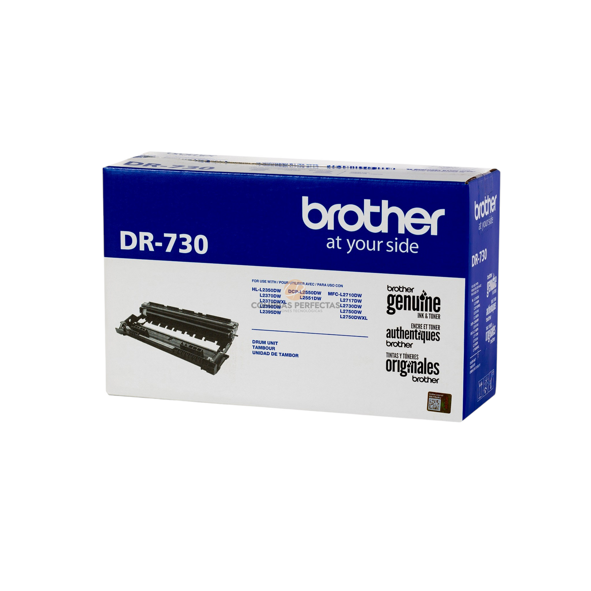 Unidad de tambor original Brother DR-730 para impresoras láser monocromáticas de Compras Perfectas