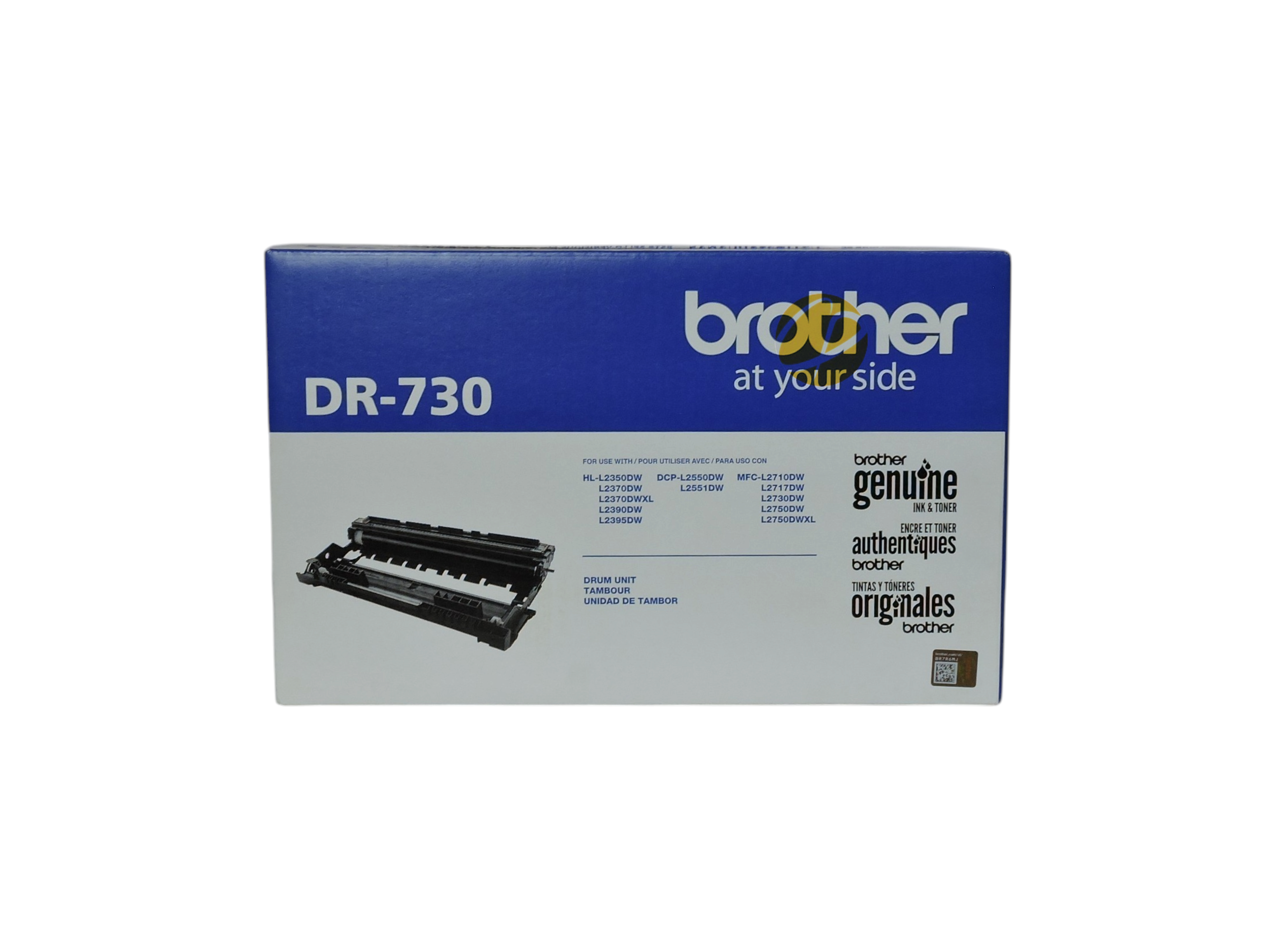 Unidad de tambor original Brother DR-730 para impresoras láser monocromáticas de Compras Perfectas