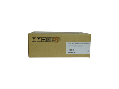Caja de cartón de la unidad de tambor original Ricoh P 501 de Compras Perfectas con etiquetas de manejo
