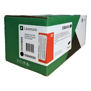 Cartucho de Tóner Negro Original Lexmark 55B4X00